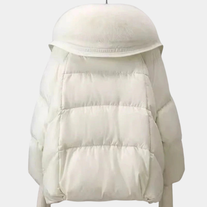 Women’s Luxe Fur-Collar Puffer Jacket