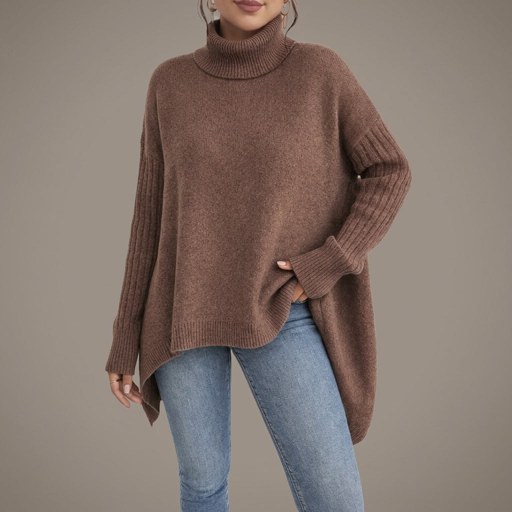 Capri Oversized Turtleneck Jumper