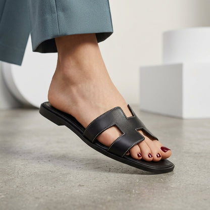 Amalfi H-Strap Flat Sandals