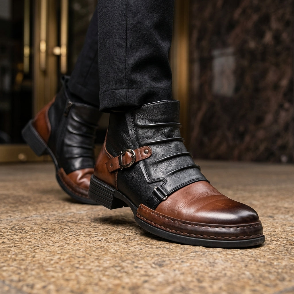 Verona Leather Ankle Boots