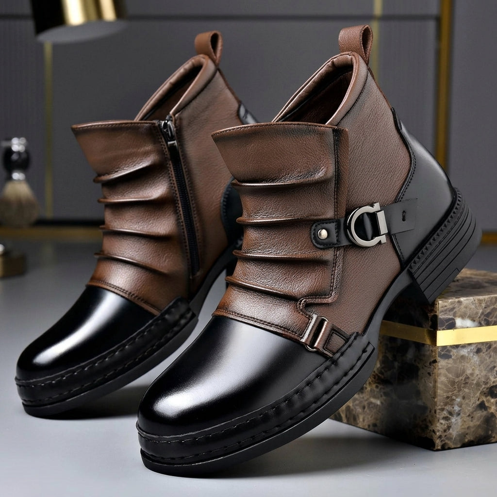 Verona Leather Ankle Boots
