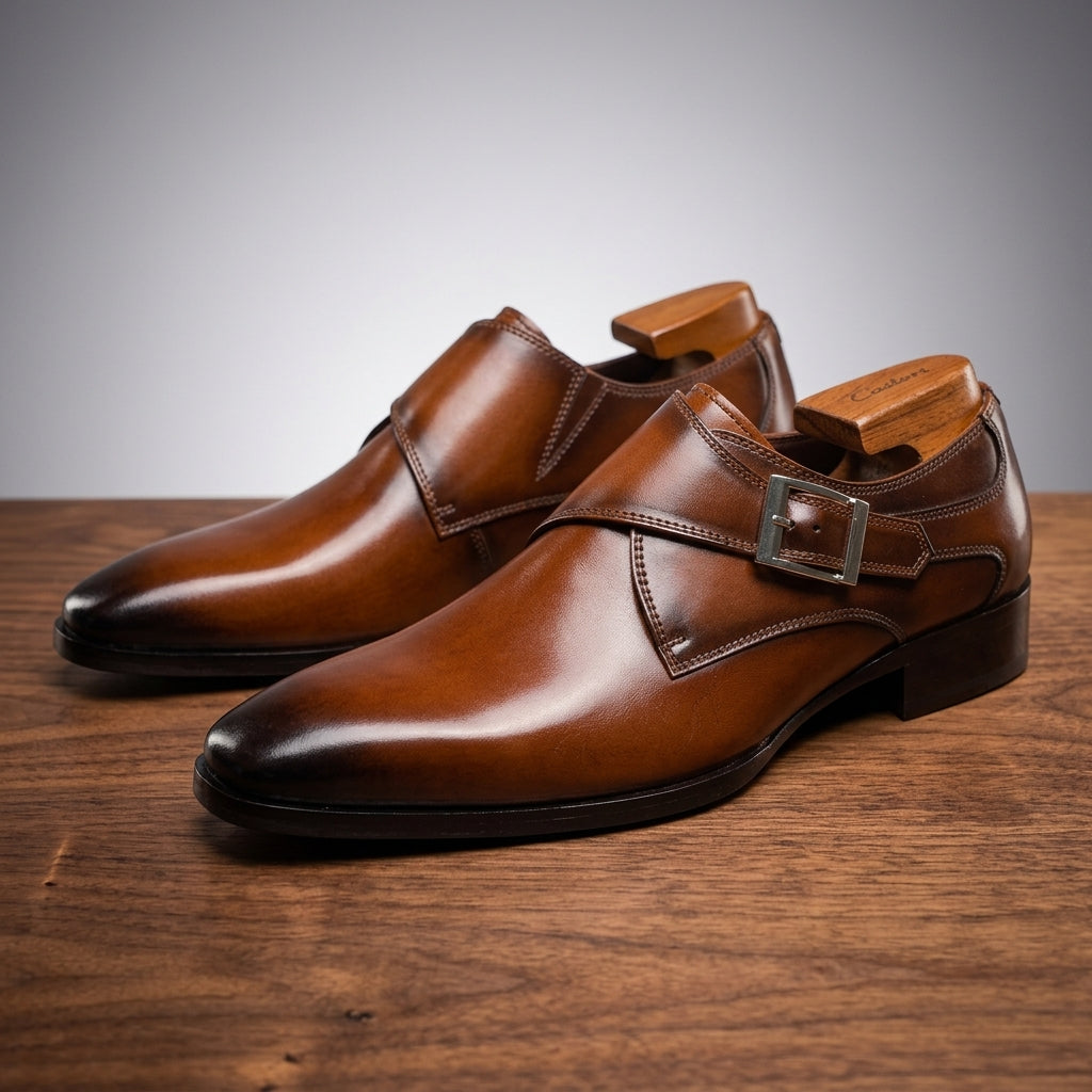 Naples Orthopedic Strap Shoes