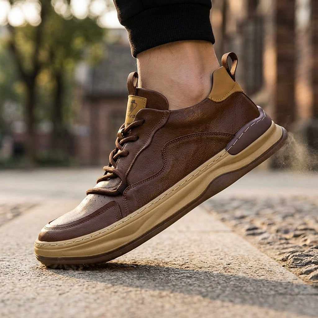 Pine Orthopedic  Leather Sneakers