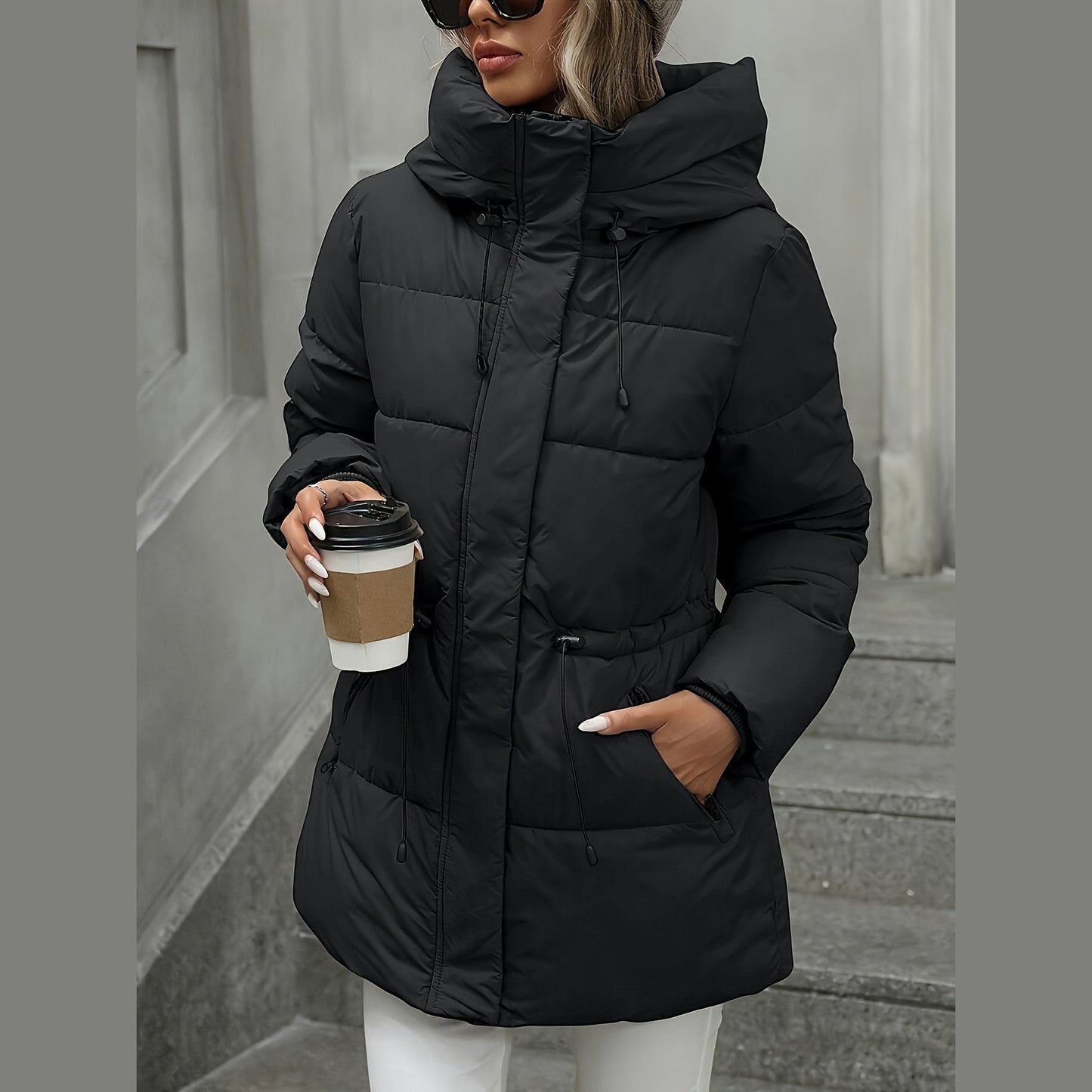 The GlacierShield Long Puffer