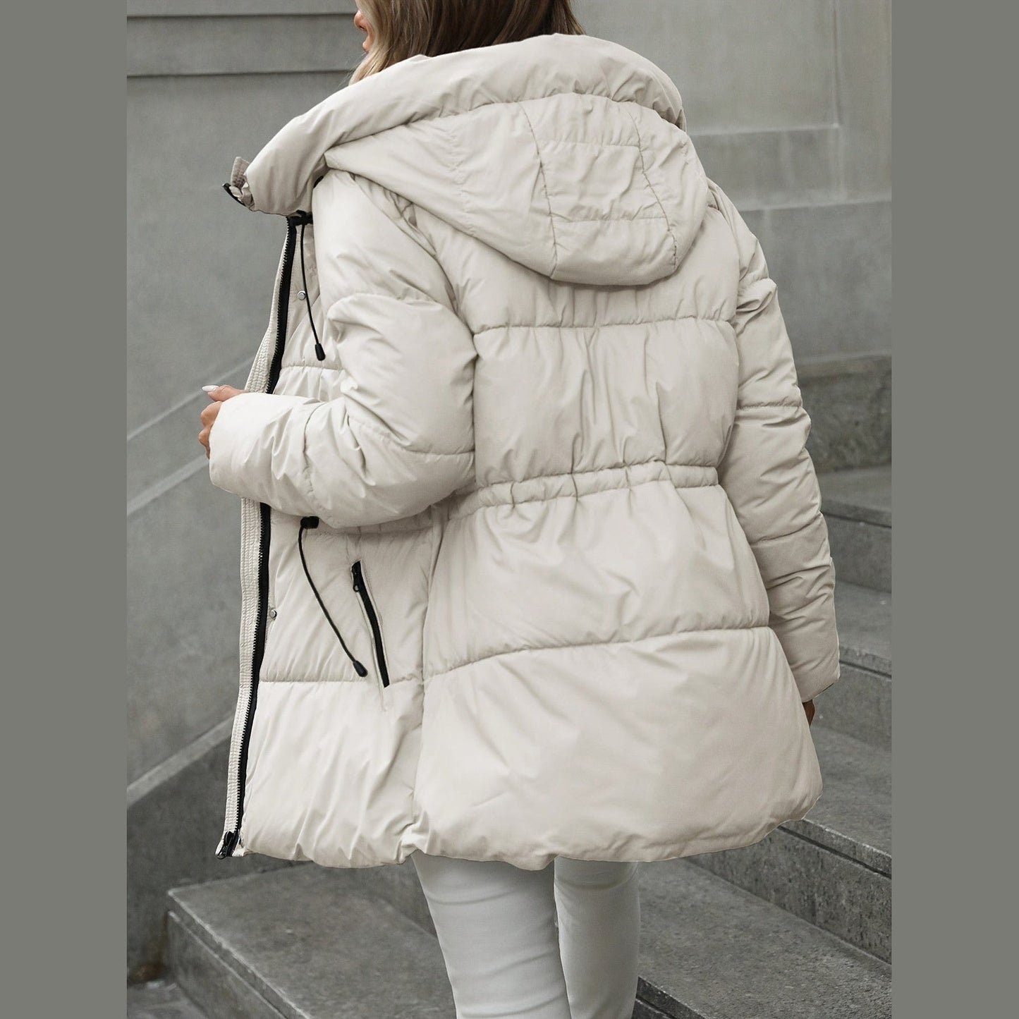 The GlacierShield Long Puffer