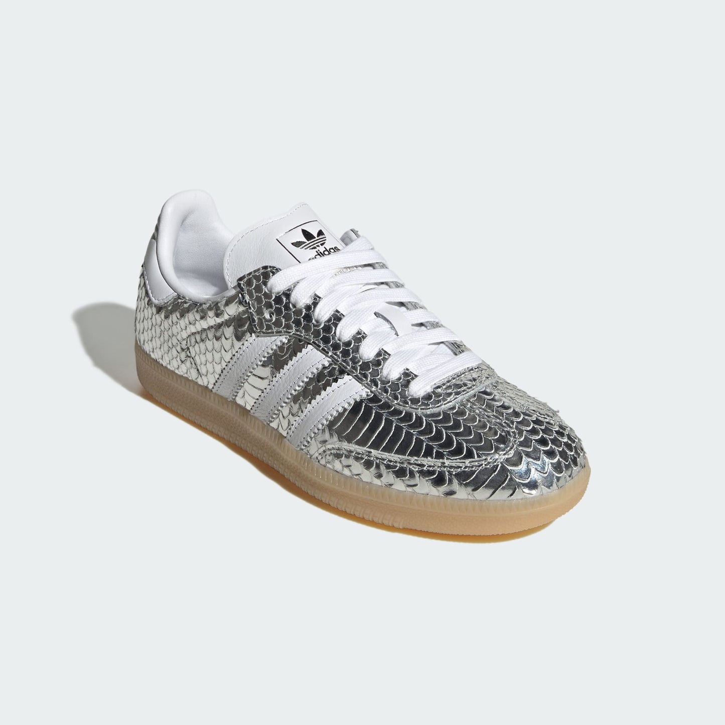 Samba OG Metallic Silver Snake Leather