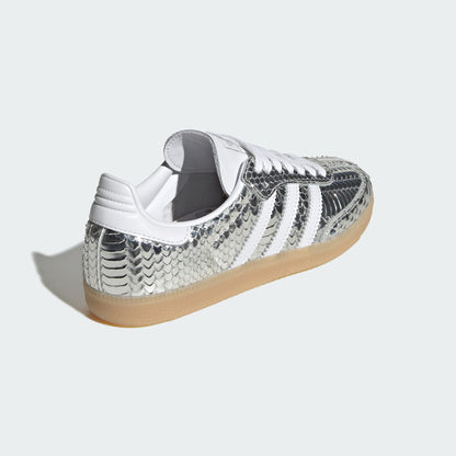 Samba OG Metallic Silver Snake Leather