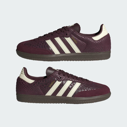 Samba OG Bordeaux Snake Leather
