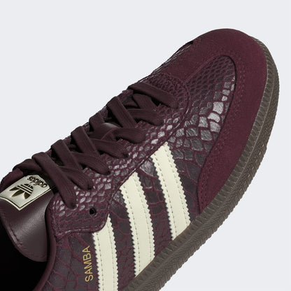 Samba OG Bordeaux Snake Leather