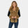 Faux Fur Trim Knit Cardigan
