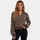 Classic Striped Knit Polo Sweater