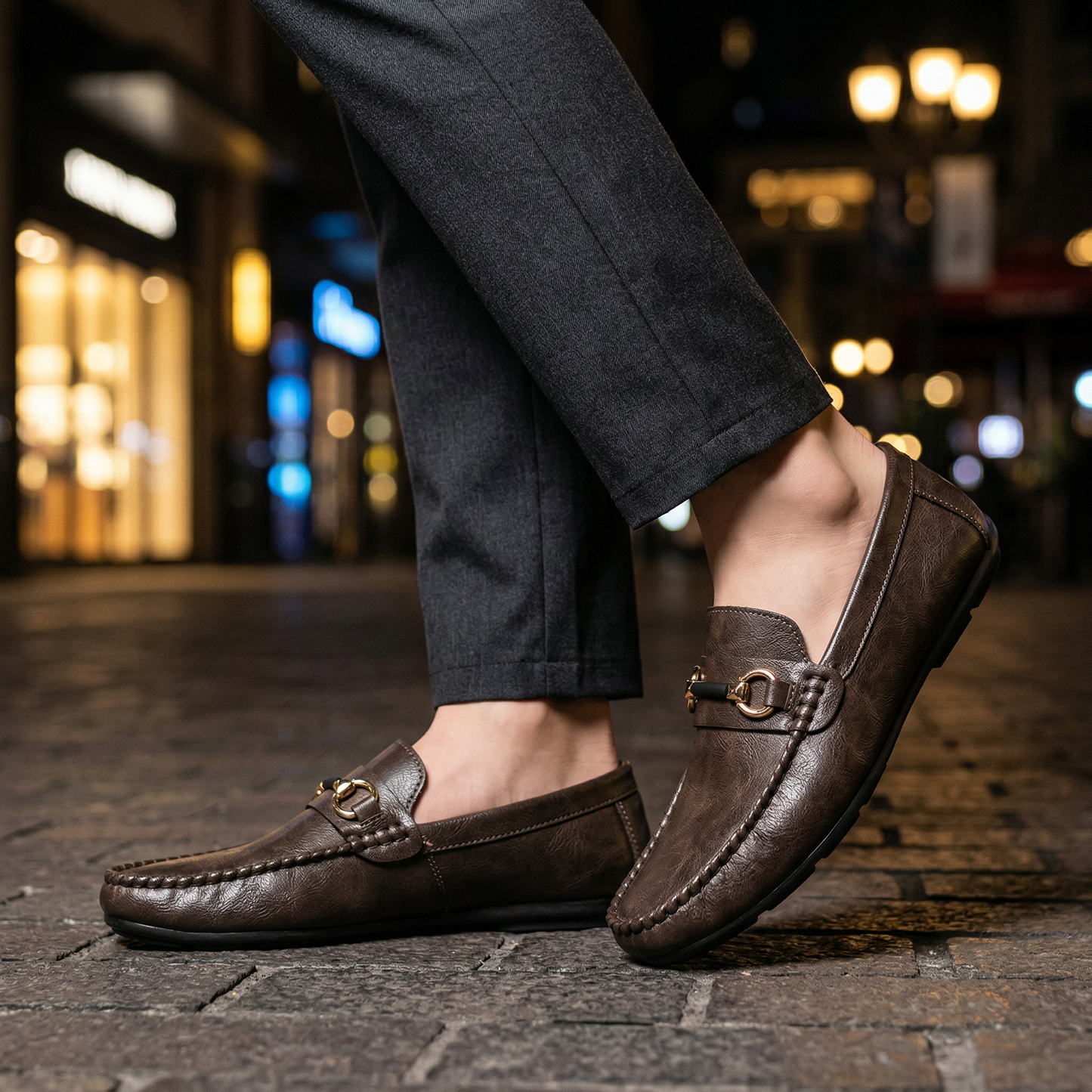 Vercelli Leather Loafers