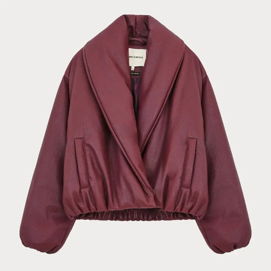 The VelvetRidge Wrap Puffer