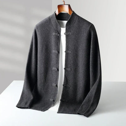 The Kyoto Minimalist Button Cardigan
