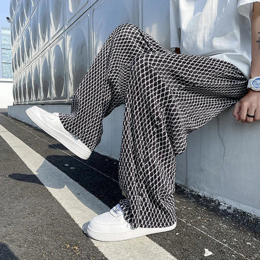 The NeoWave Patterned Wide-Leg Pants