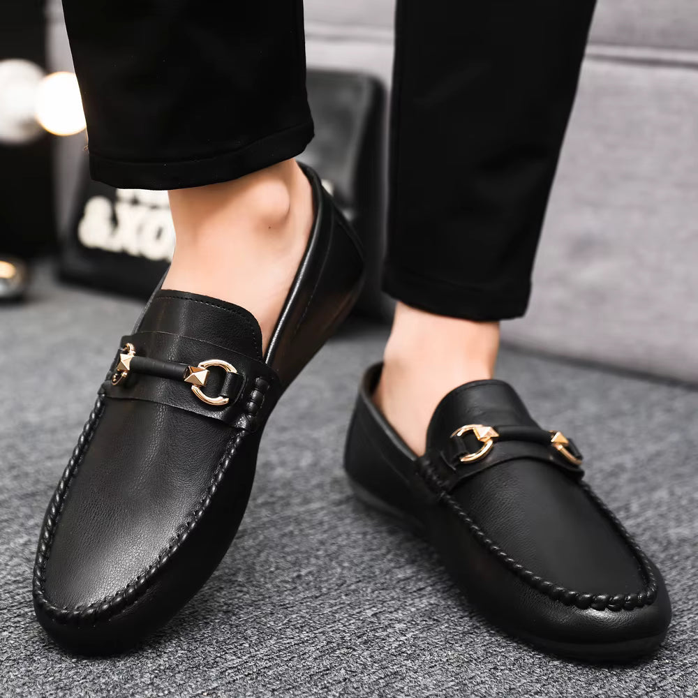 Vercelli Leather Loafers