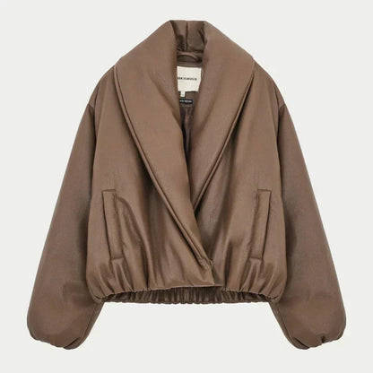 The VelvetRidge Wrap Puffer