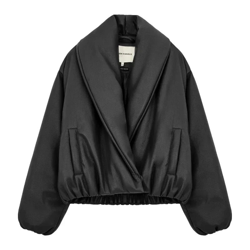 The VelvetRidge Wrap Puffer
