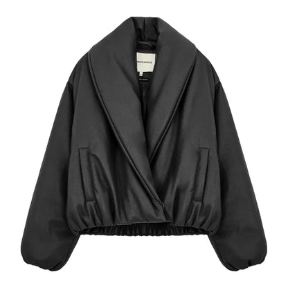The VelvetRidge Wrap Puffer
