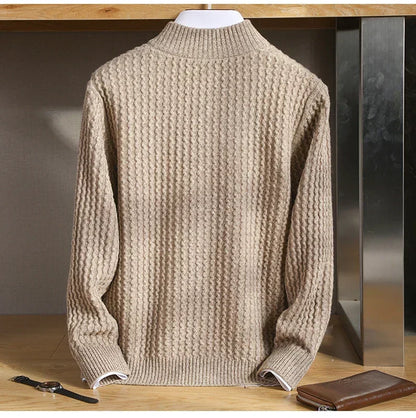 The Alpine Weave Zip Cardigan