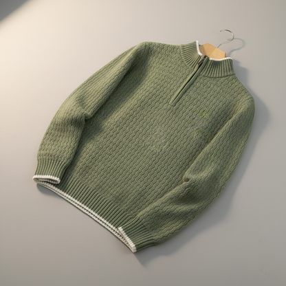 Larnaka Cotton Quarter-Zip