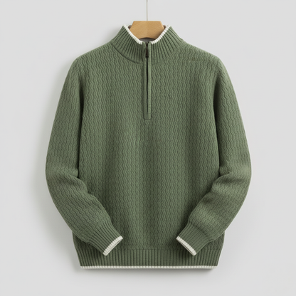 Larnaka Cotton Quarter-Zip