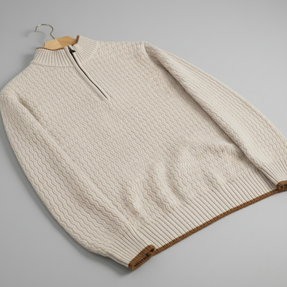 Larnaka Cotton Quarter-Zip