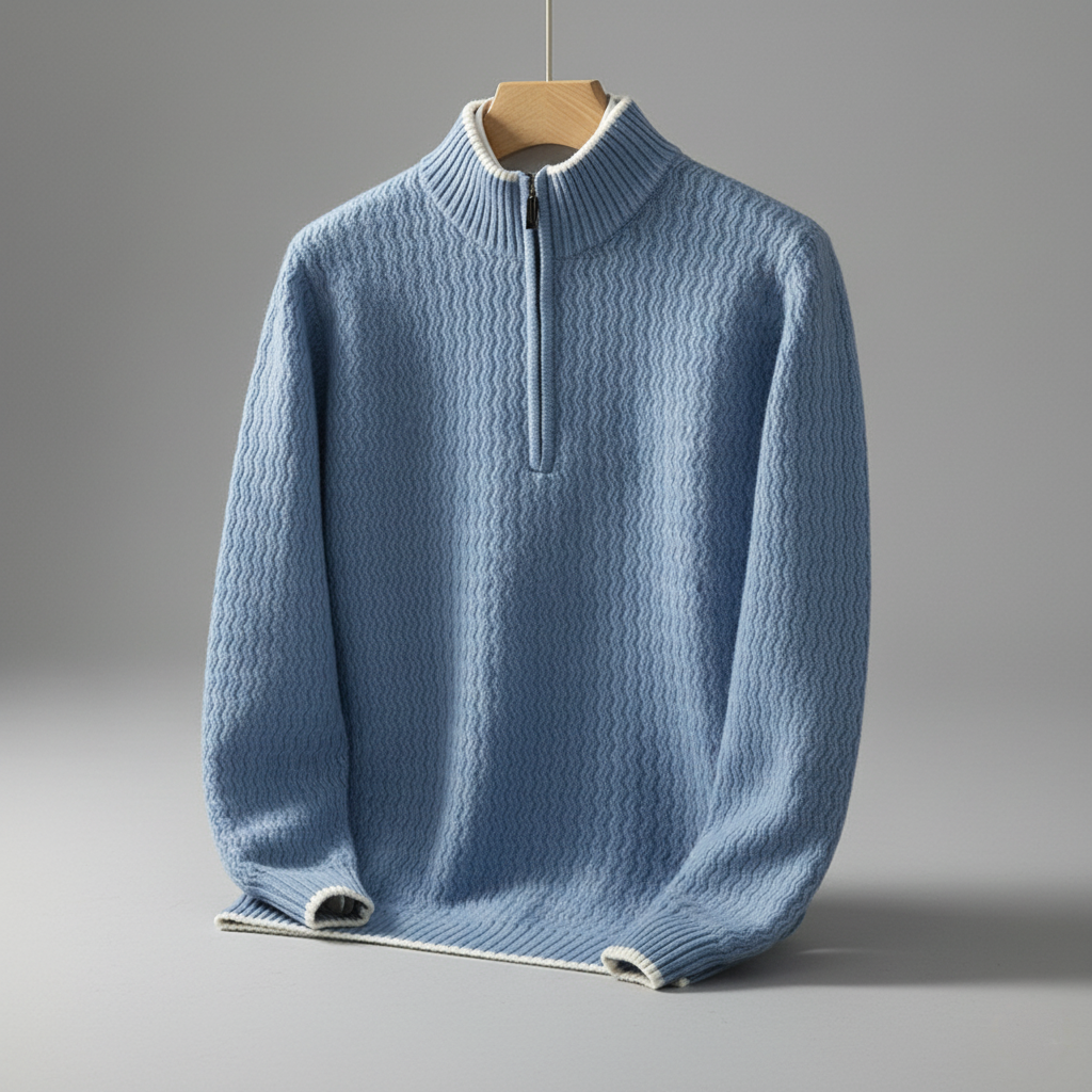 Larnaka Cotton Quarter-Zip
