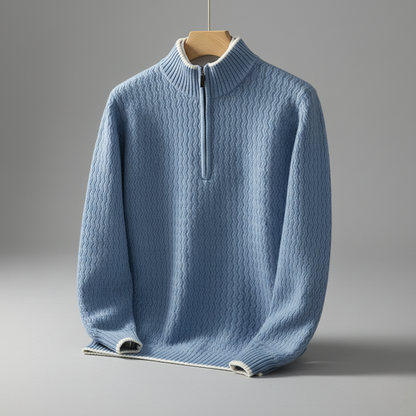 Larnaka Cotton Quarter-Zip