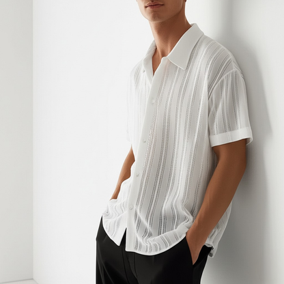 The Sandstone Knit Resort Shirt