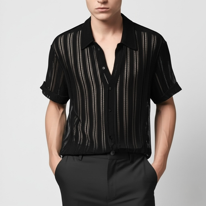 The Sandstone Knit Resort Shirt