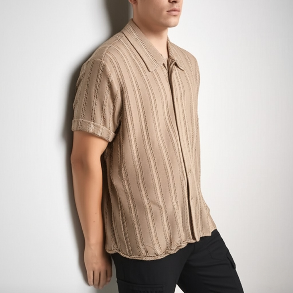 The Sandstone Knit Resort Shirt