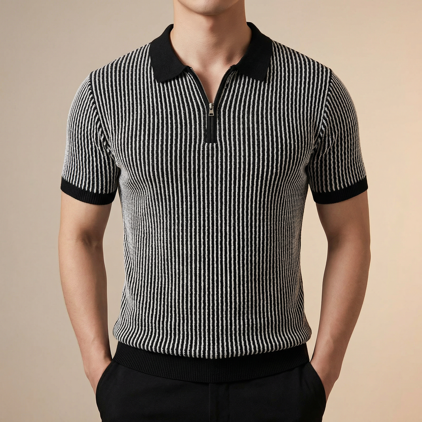 Marbella Zip Knit Polo