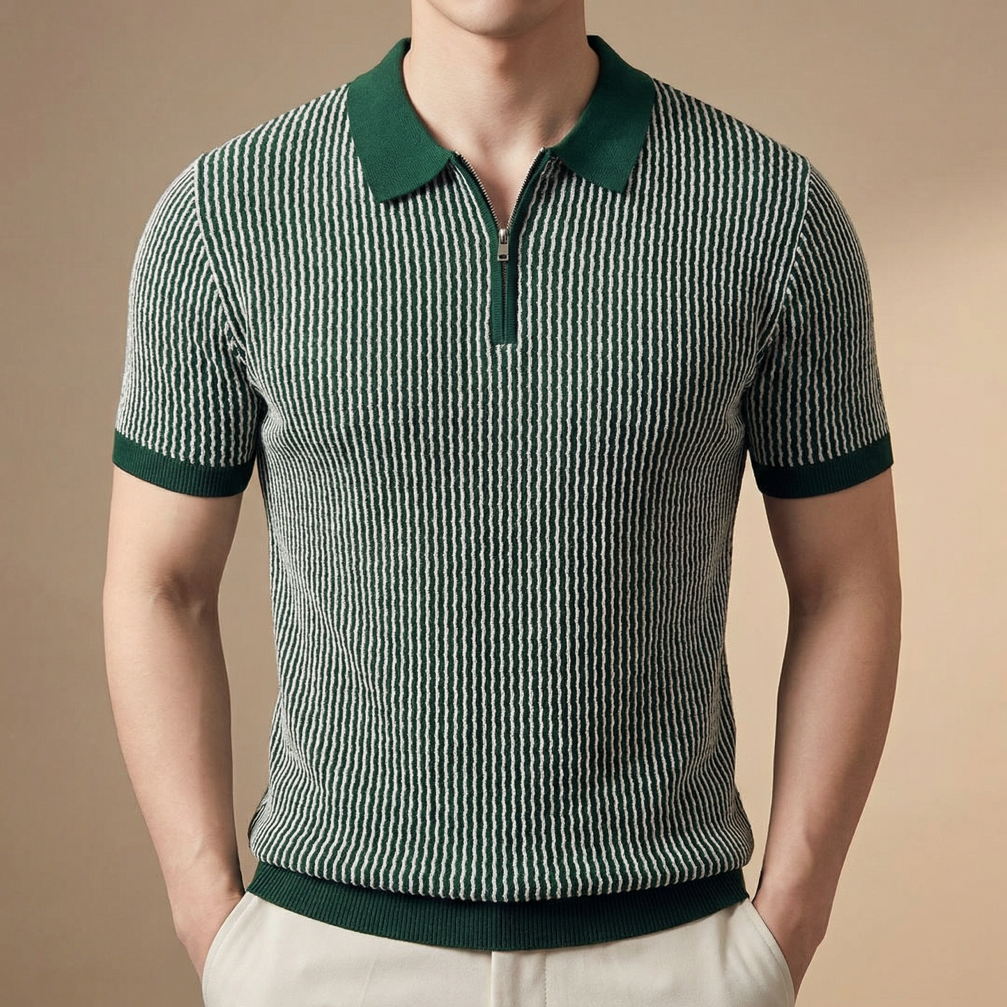 Marbella Zip Knit Polo